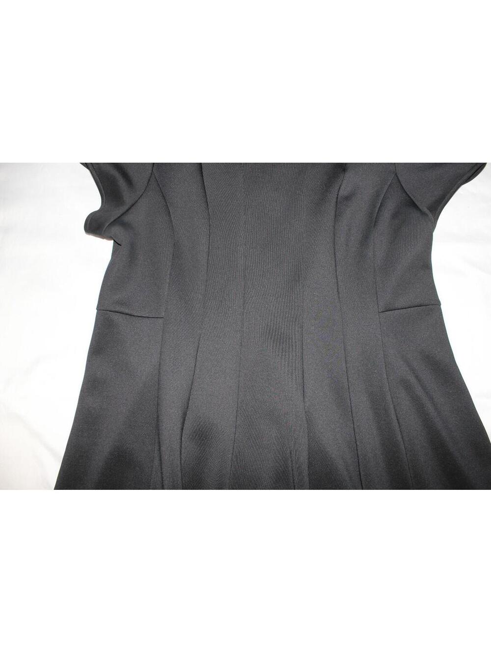 Lane Bryant Women's Plus 22 Pleated Short Sleeve Fit & Flare Cutout Mini Dress - Picture 5 of 15